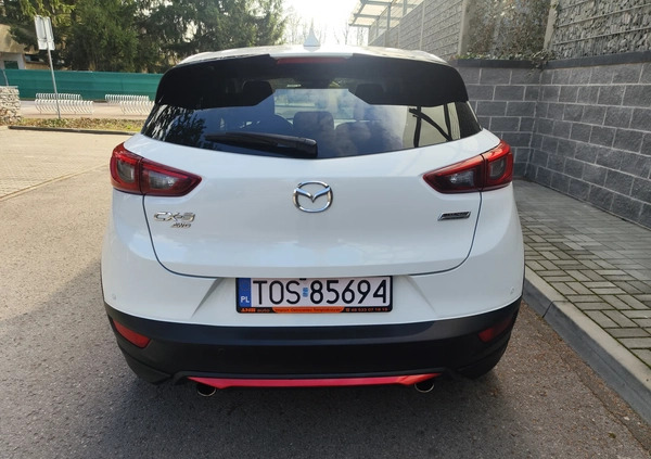 Mazda CX-3 cena 66900 przebieg: 169000, rok produkcji 2016 z Gołańcz małe 742